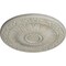 Ekena Millwork Lunel Ceiling Medallion (Fits Canopies up to 3 3/4"), 20 1/4"OD x 1 1/2"P, Pot of Cream Crackle CM20LUPCC - alternate 2